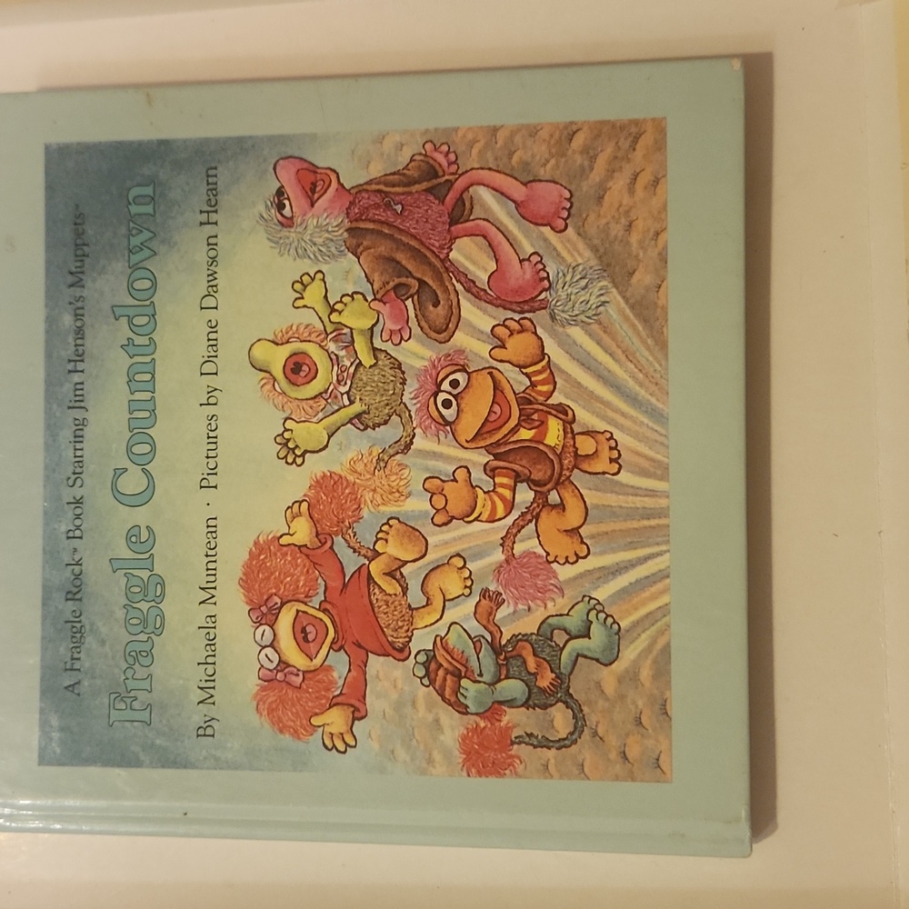 3/$25 Fraggle Rock Jim Hansen's muppets book Fraggle countdown